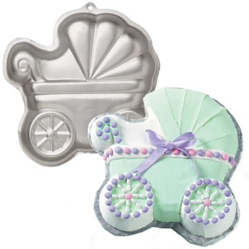 Baby Buggy Cake Pan - Click Image to Close